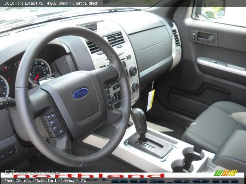 Black / Charcoal Black 2010 Ford Escape XLT 4WD