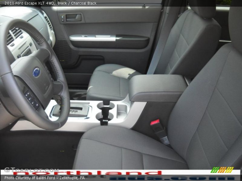 Black / Charcoal Black 2010 Ford Escape XLT 4WD