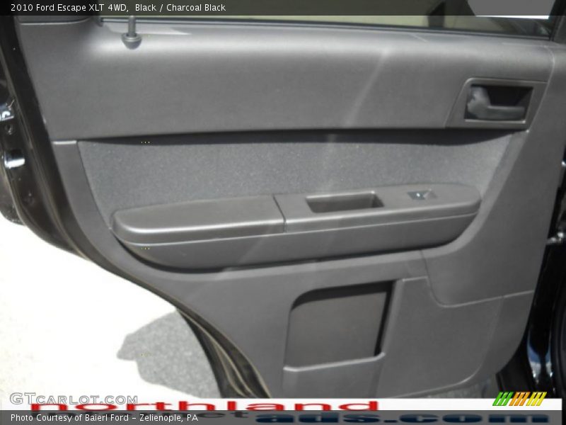 Black / Charcoal Black 2010 Ford Escape XLT 4WD
