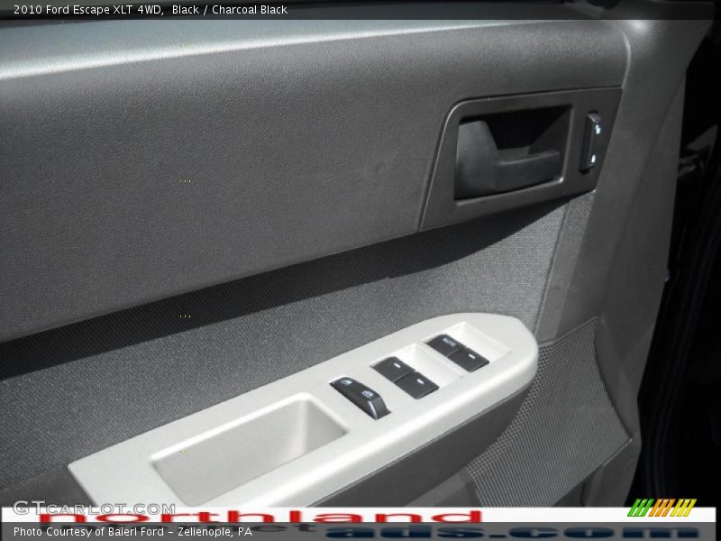 Black / Charcoal Black 2010 Ford Escape XLT 4WD