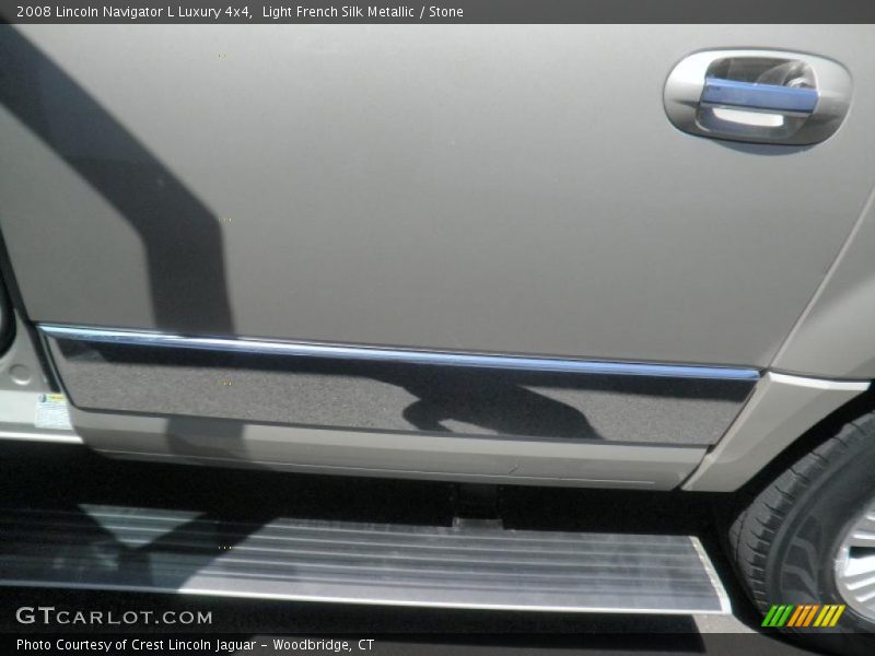 Light French Silk Metallic / Stone 2008 Lincoln Navigator L Luxury 4x4