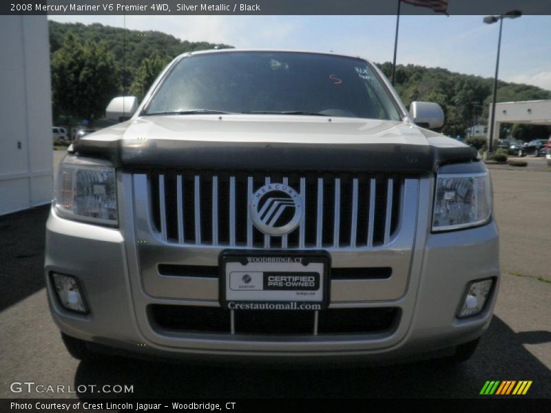 Silver Metallic / Black 2008 Mercury Mariner V6 Premier 4WD