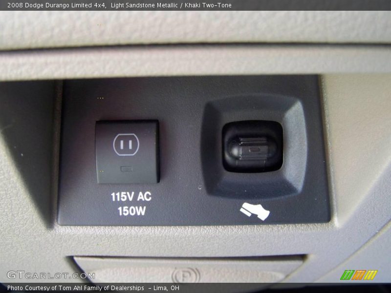 Light Sandstone Metallic / Khaki Two-Tone 2008 Dodge Durango Limited 4x4