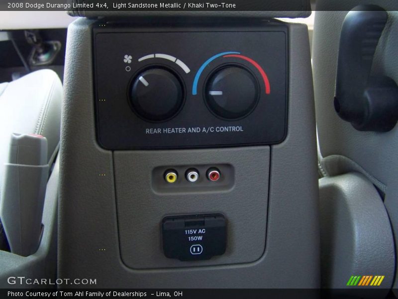 Light Sandstone Metallic / Khaki Two-Tone 2008 Dodge Durango Limited 4x4