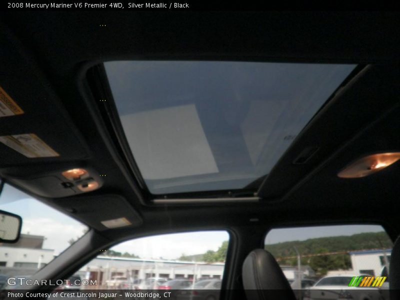 Silver Metallic / Black 2008 Mercury Mariner V6 Premier 4WD