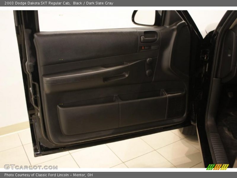 Black / Dark Slate Gray 2003 Dodge Dakota SXT Regular Cab