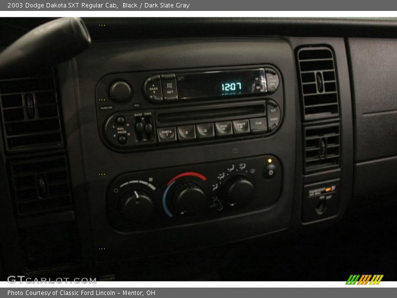 Black / Dark Slate Gray 2003 Dodge Dakota SXT Regular Cab