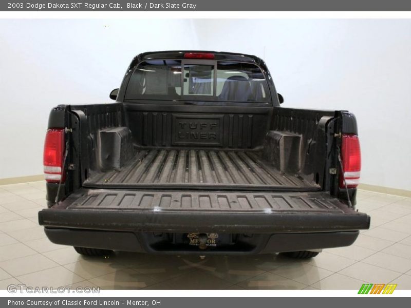 Black / Dark Slate Gray 2003 Dodge Dakota SXT Regular Cab