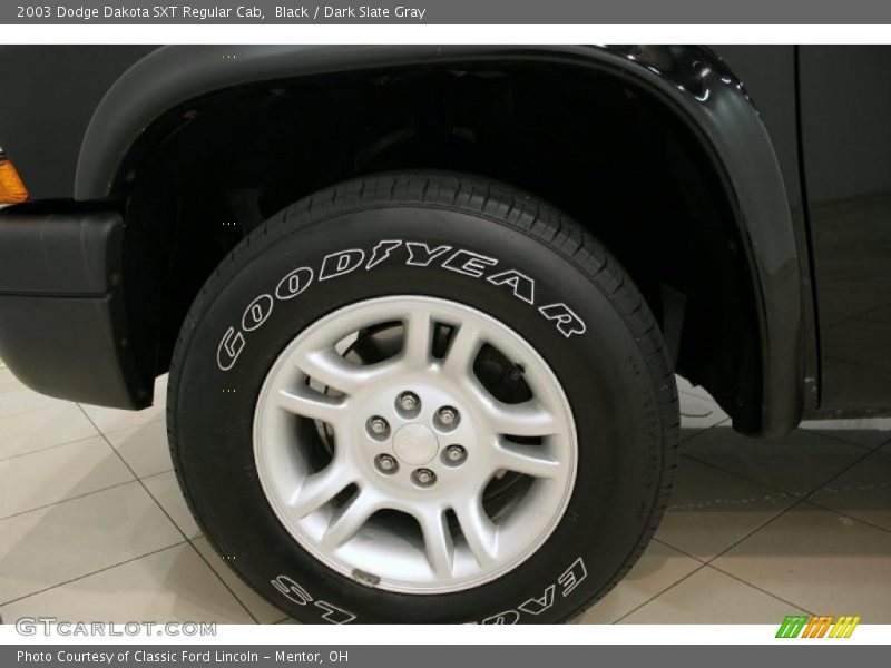 Black / Dark Slate Gray 2003 Dodge Dakota SXT Regular Cab