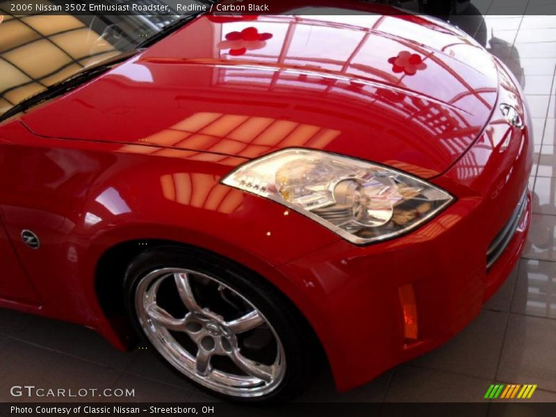 Redline / Carbon Black 2006 Nissan 350Z Enthusiast Roadster