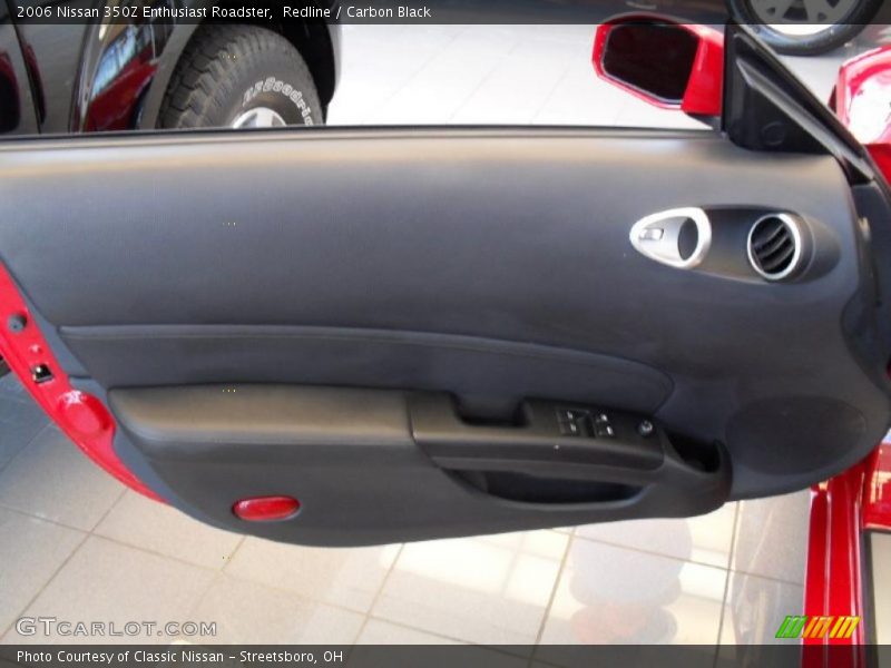 Door Panel of 2006 350Z Enthusiast Roadster