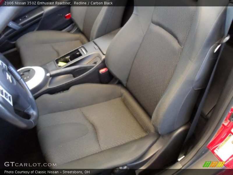  2006 350Z Enthusiast Roadster Carbon Black Interior