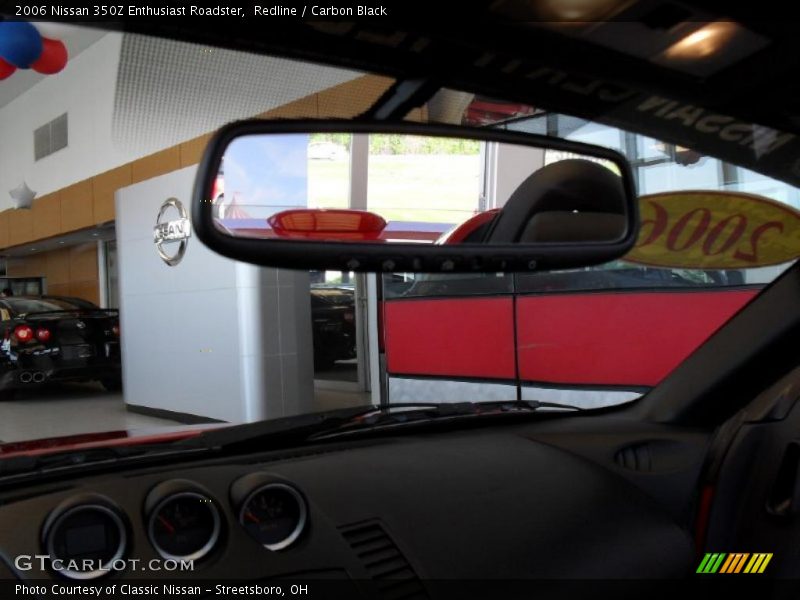 Redline / Carbon Black 2006 Nissan 350Z Enthusiast Roadster
