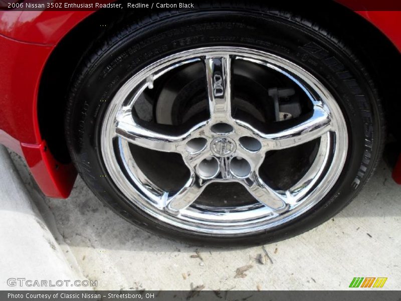 Redline / Carbon Black 2006 Nissan 350Z Enthusiast Roadster