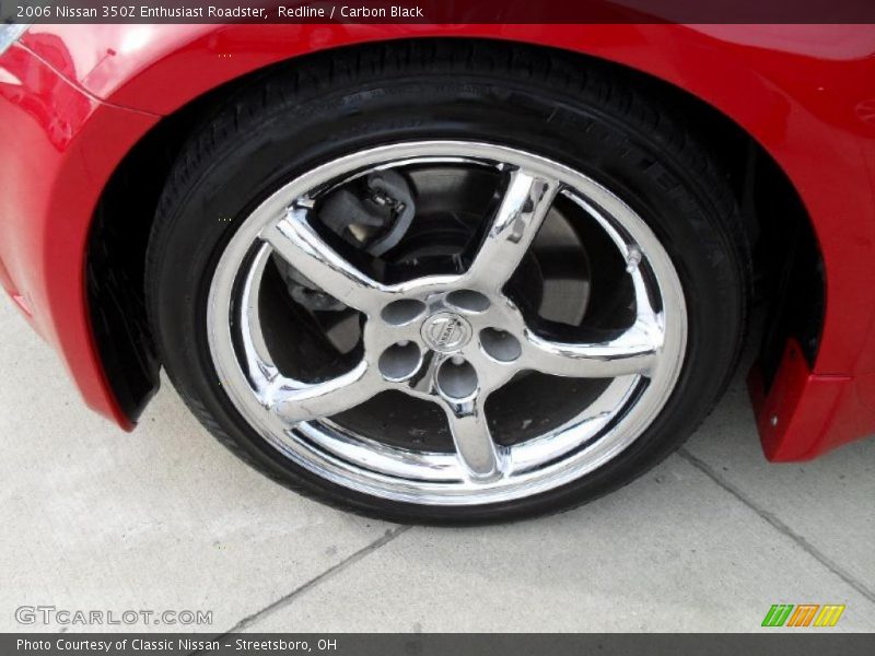Redline / Carbon Black 2006 Nissan 350Z Enthusiast Roadster