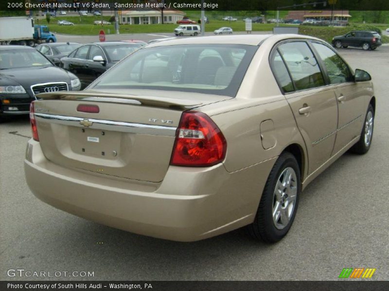 Sandstone Metallic / Cashmere Beige 2006 Chevrolet Malibu LT V6 Sedan