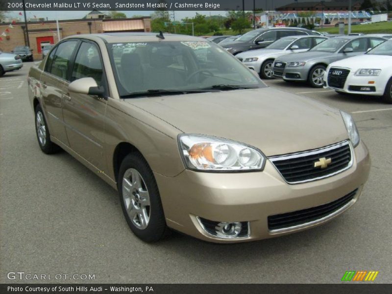 Sandstone Metallic / Cashmere Beige 2006 Chevrolet Malibu LT V6 Sedan