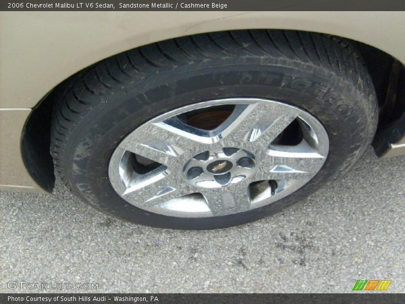 Sandstone Metallic / Cashmere Beige 2006 Chevrolet Malibu LT V6 Sedan
