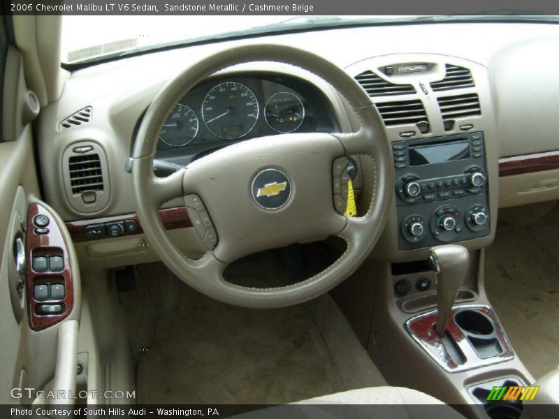 Sandstone Metallic / Cashmere Beige 2006 Chevrolet Malibu LT V6 Sedan