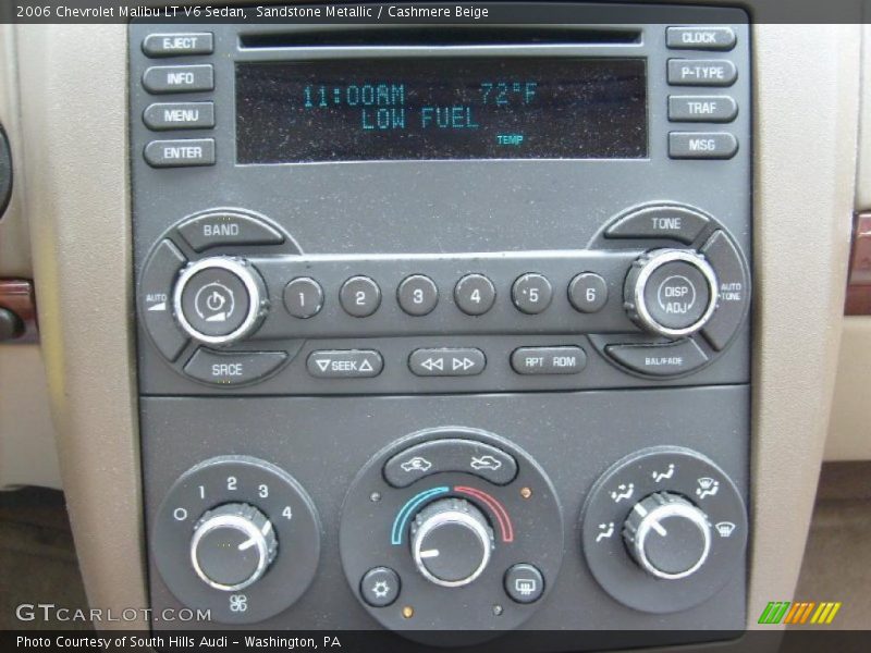 Sandstone Metallic / Cashmere Beige 2006 Chevrolet Malibu LT V6 Sedan