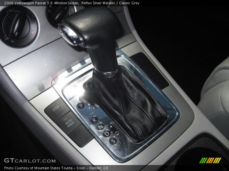 Reflex Silver Metallic / Classic Grey 2006 Volkswagen Passat 3.6 4Motion Sedan