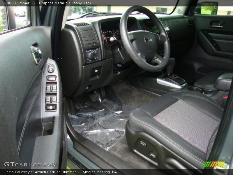 Graphite Metallic / Ebony Black 2008 Hummer H3