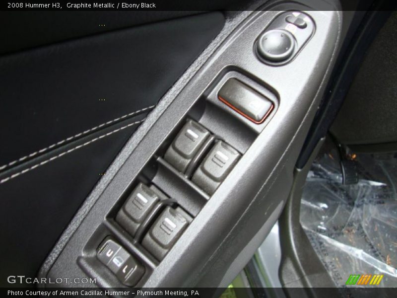 Graphite Metallic / Ebony Black 2008 Hummer H3