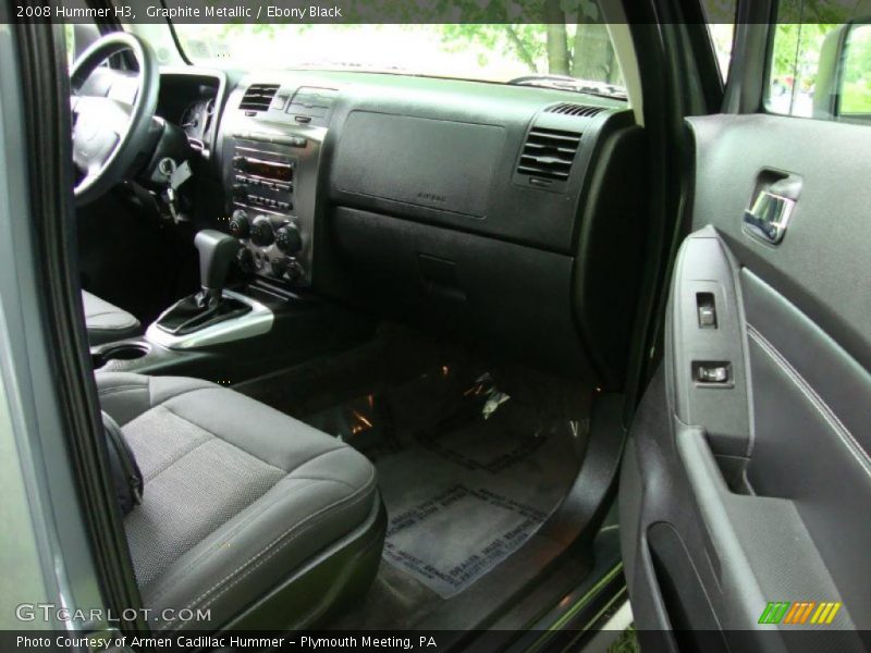 Graphite Metallic / Ebony Black 2008 Hummer H3