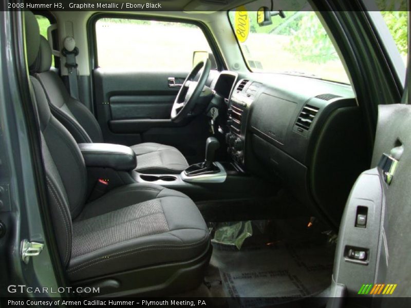 Graphite Metallic / Ebony Black 2008 Hummer H3