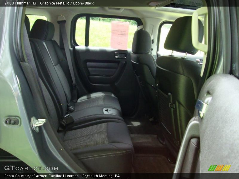 Graphite Metallic / Ebony Black 2008 Hummer H3