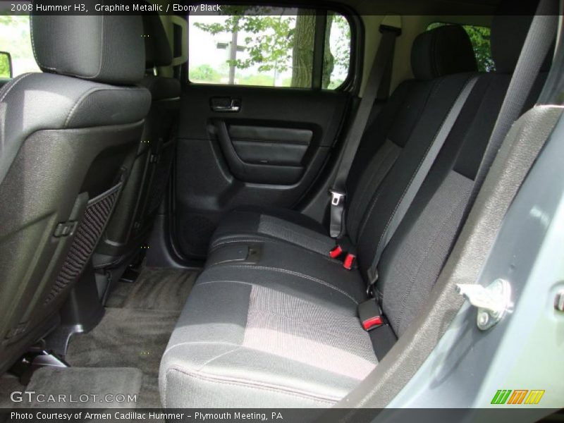 Graphite Metallic / Ebony Black 2008 Hummer H3
