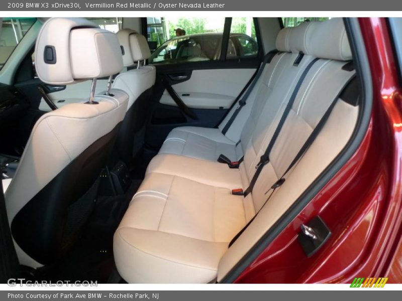 Vermillion Red Metallic / Oyster Nevada Leather 2009 BMW X3 xDrive30i