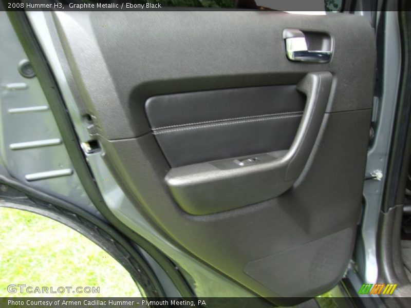 Graphite Metallic / Ebony Black 2008 Hummer H3