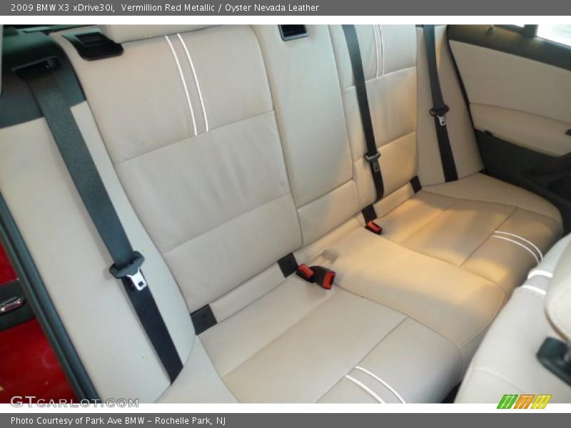 Vermillion Red Metallic / Oyster Nevada Leather 2009 BMW X3 xDrive30i