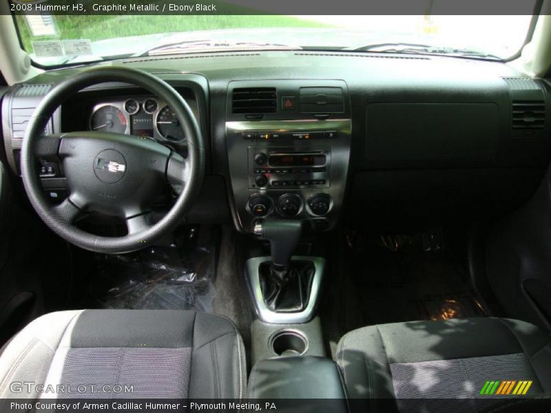 Graphite Metallic / Ebony Black 2008 Hummer H3