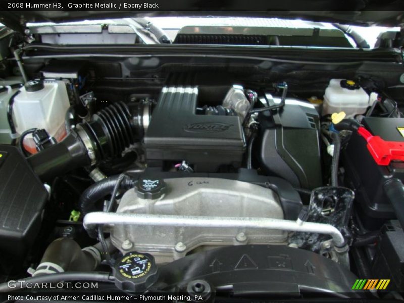 Graphite Metallic / Ebony Black 2008 Hummer H3