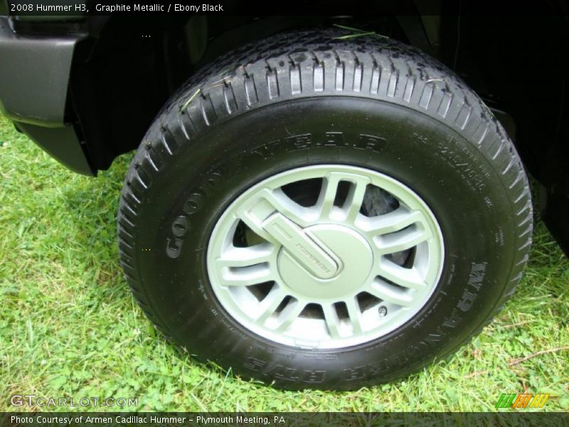 Graphite Metallic / Ebony Black 2008 Hummer H3