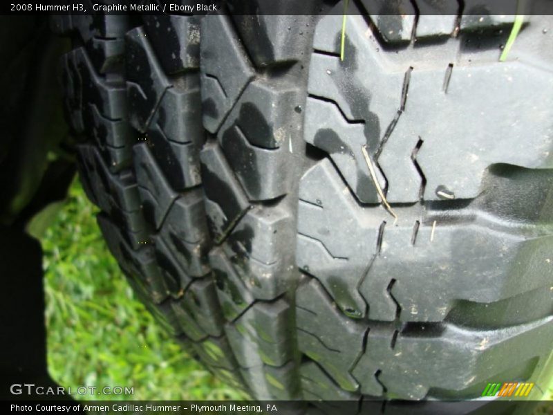 Graphite Metallic / Ebony Black 2008 Hummer H3