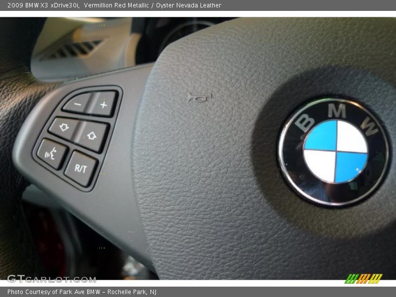 Vermillion Red Metallic / Oyster Nevada Leather 2009 BMW X3 xDrive30i