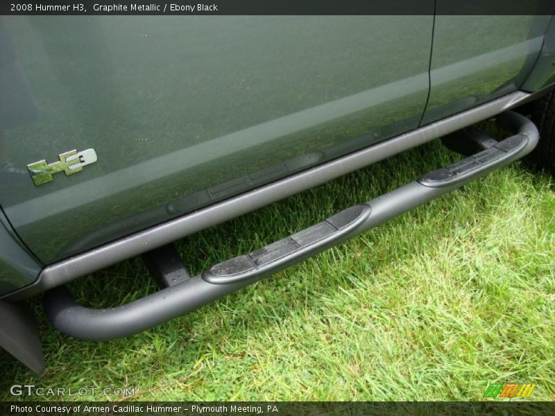 Graphite Metallic / Ebony Black 2008 Hummer H3