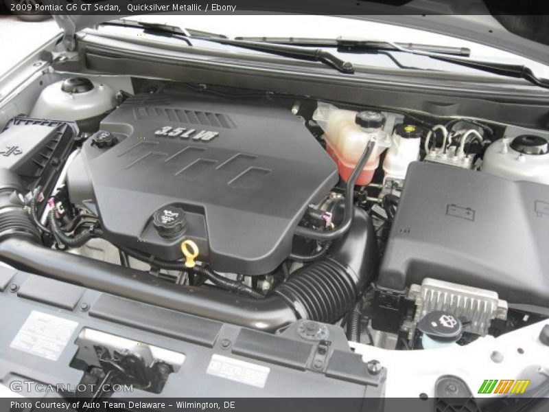 Quicksilver Metallic / Ebony 2009 Pontiac G6 GT Sedan