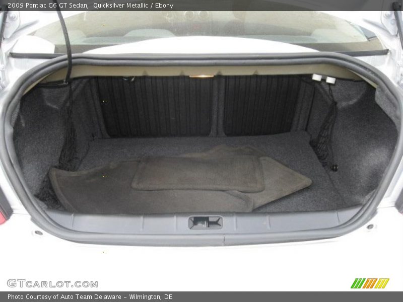 Quicksilver Metallic / Ebony 2009 Pontiac G6 GT Sedan