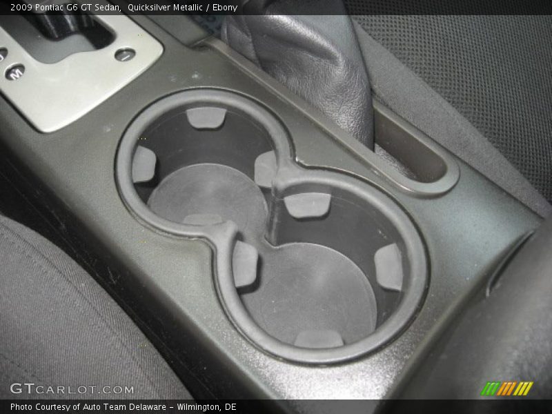 Quicksilver Metallic / Ebony 2009 Pontiac G6 GT Sedan