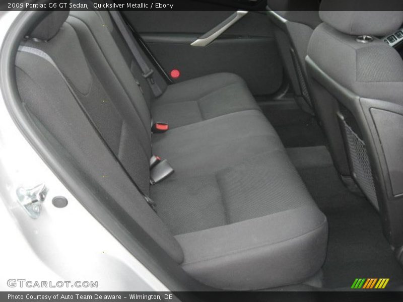 Quicksilver Metallic / Ebony 2009 Pontiac G6 GT Sedan