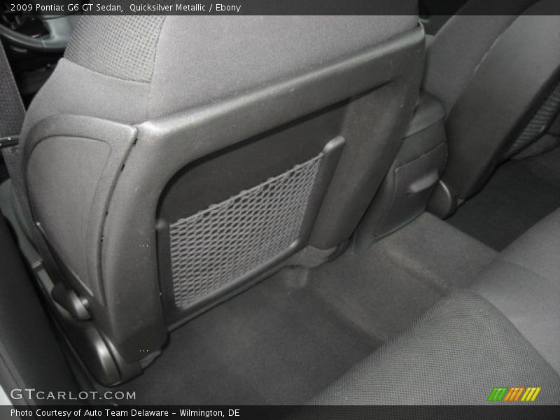 Quicksilver Metallic / Ebony 2009 Pontiac G6 GT Sedan