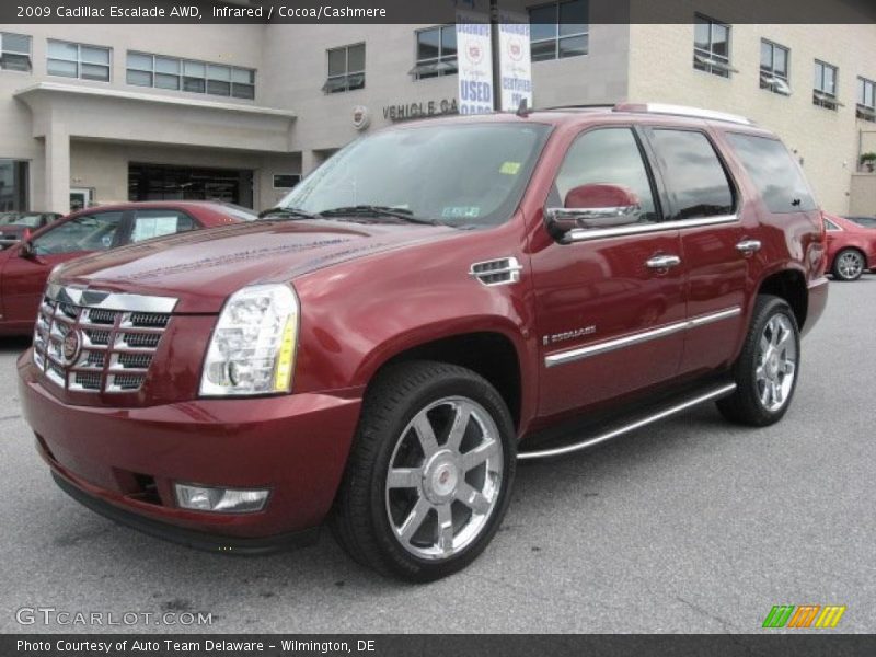 Infrared / Cocoa/Cashmere 2009 Cadillac Escalade AWD