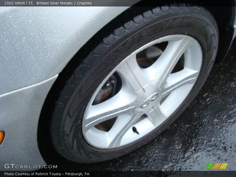 Brilliant Silver Metallic / Graphite 2002 Infiniti I 35