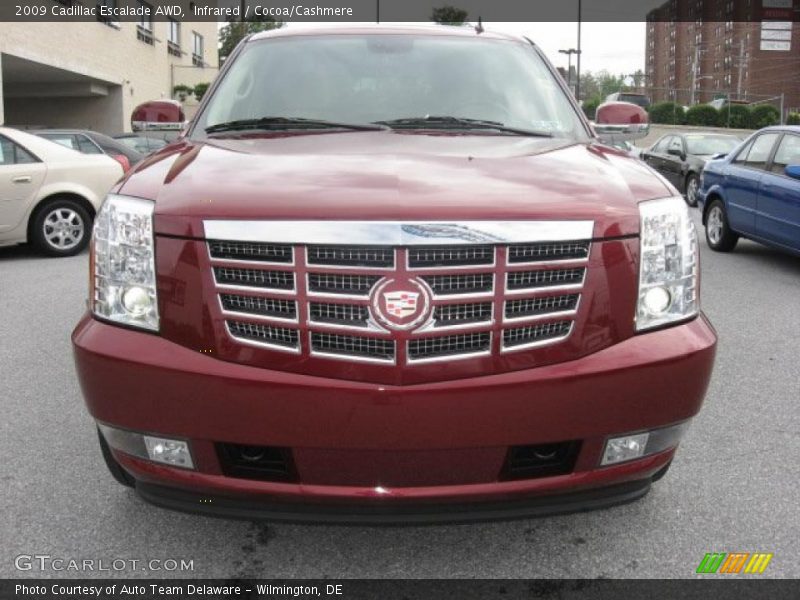 Infrared / Cocoa/Cashmere 2009 Cadillac Escalade AWD