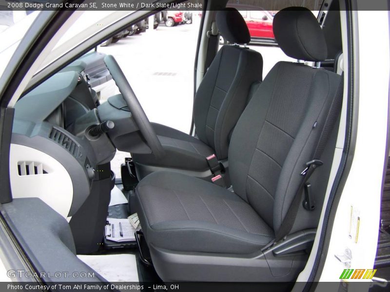 Stone White / Dark Slate/Light Shale 2008 Dodge Grand Caravan SE