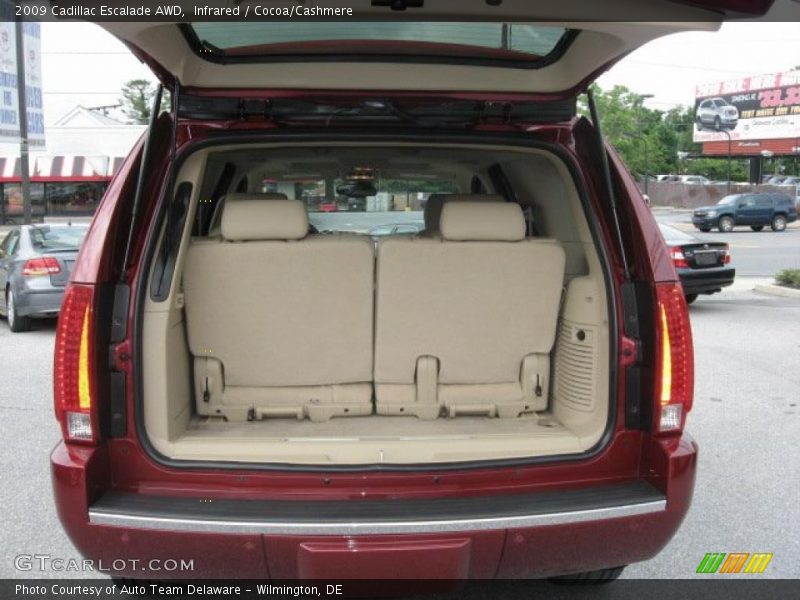 Infrared / Cocoa/Cashmere 2009 Cadillac Escalade AWD